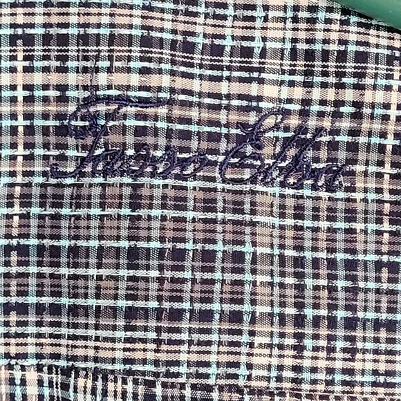 🌼Tasso Elba Shirt Mens Size Small Short Sleeve Refined Woven NEW with Tags - Picture 3 of 12